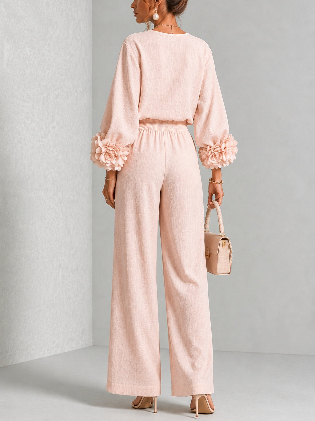 Emilia | Floral Cuff Two-Piece Set