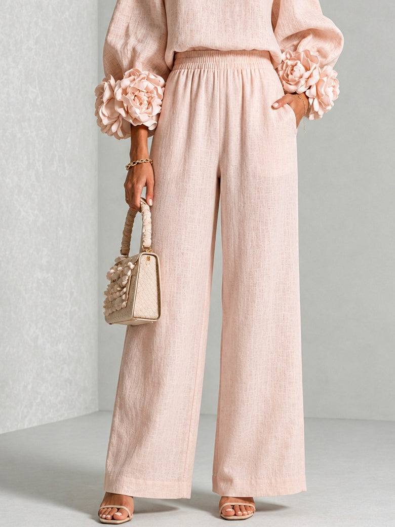 Emilia | Floral Cuff Two-Piece Set