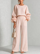 Emilia | Floral Cuff Two-Piece Set