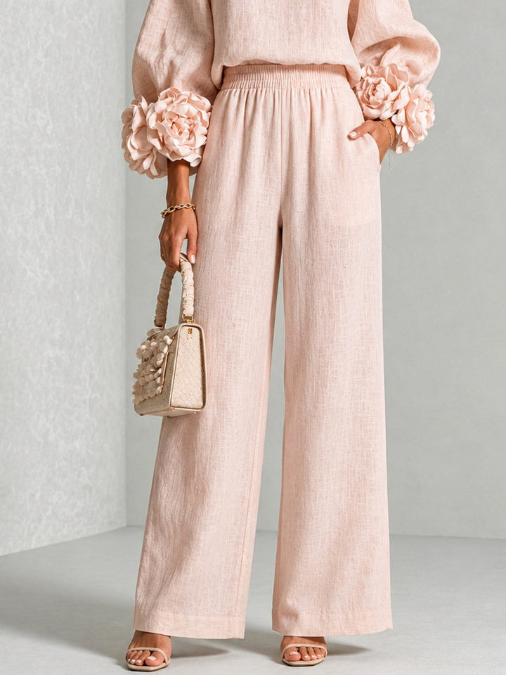 Carys | Floral Cuff Two-Piece Set