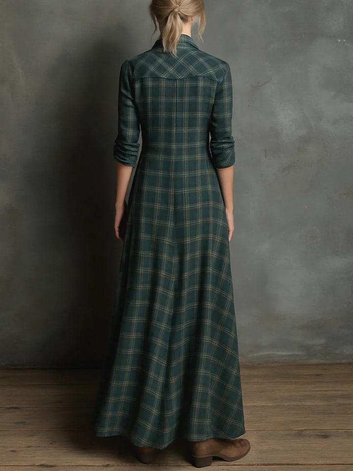 Philippa | Long Buttoned Shirt Dress