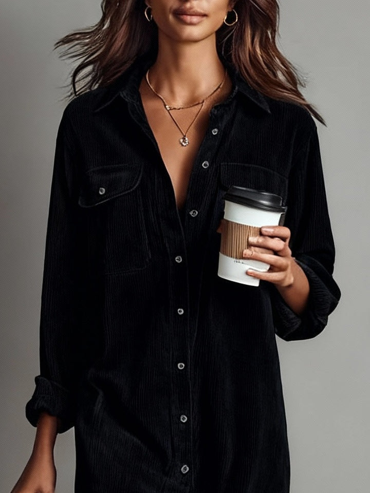 Anouk | Button-Front Midi Dress