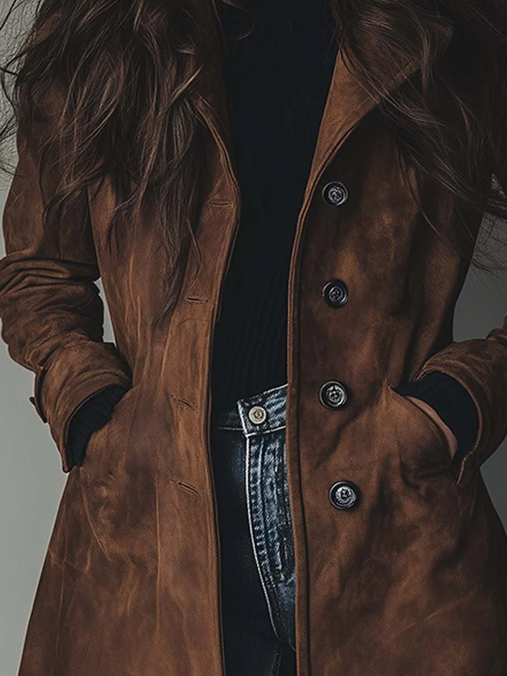 Marta | Timeless Longline Trench Coat