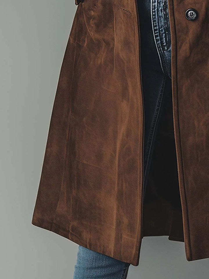 Marta | Timeless Longline Trench Coat