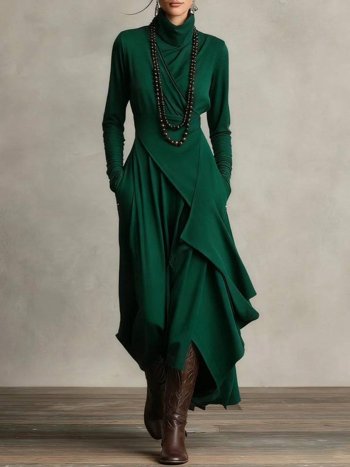 Isadora | Draped Maxi Dress