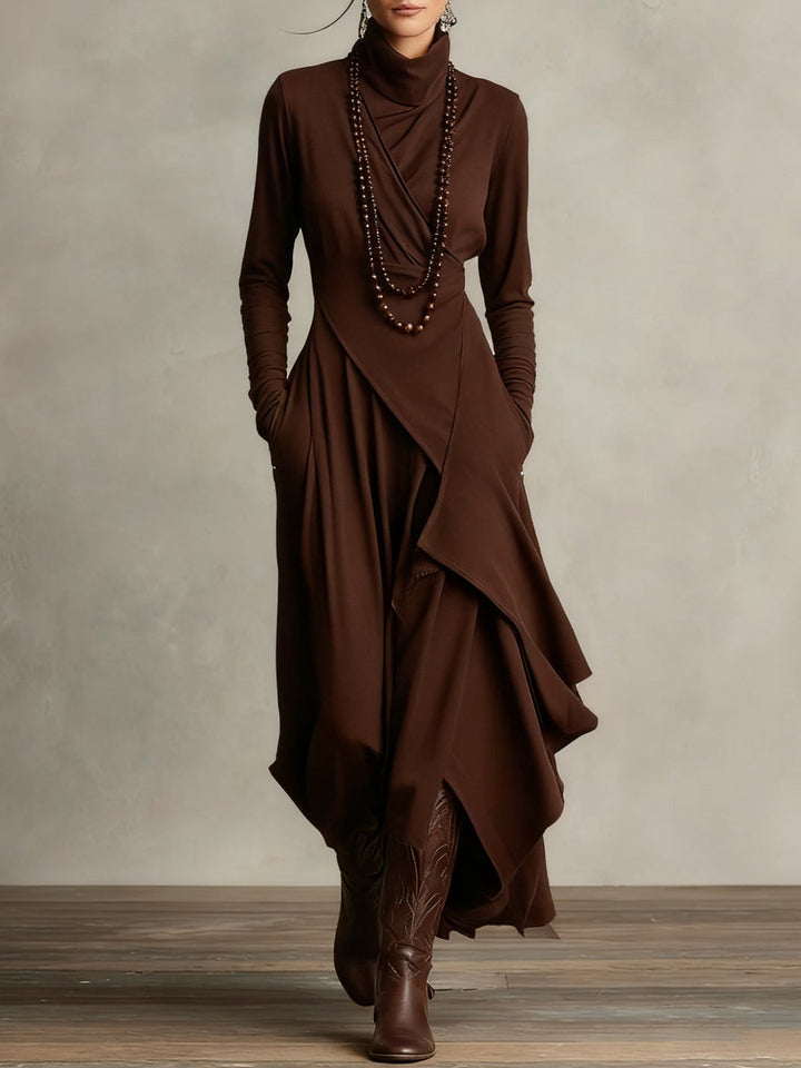 Isadora | Draped Maxi Dress
