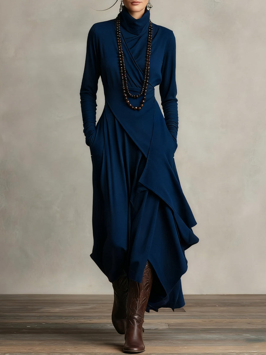 Isadora | Draped Maxi Dress