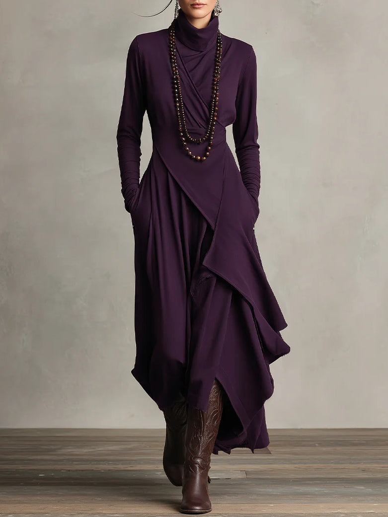Isadora | Draped Maxi Dress