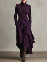 Isadora | Draped Maxi Dress