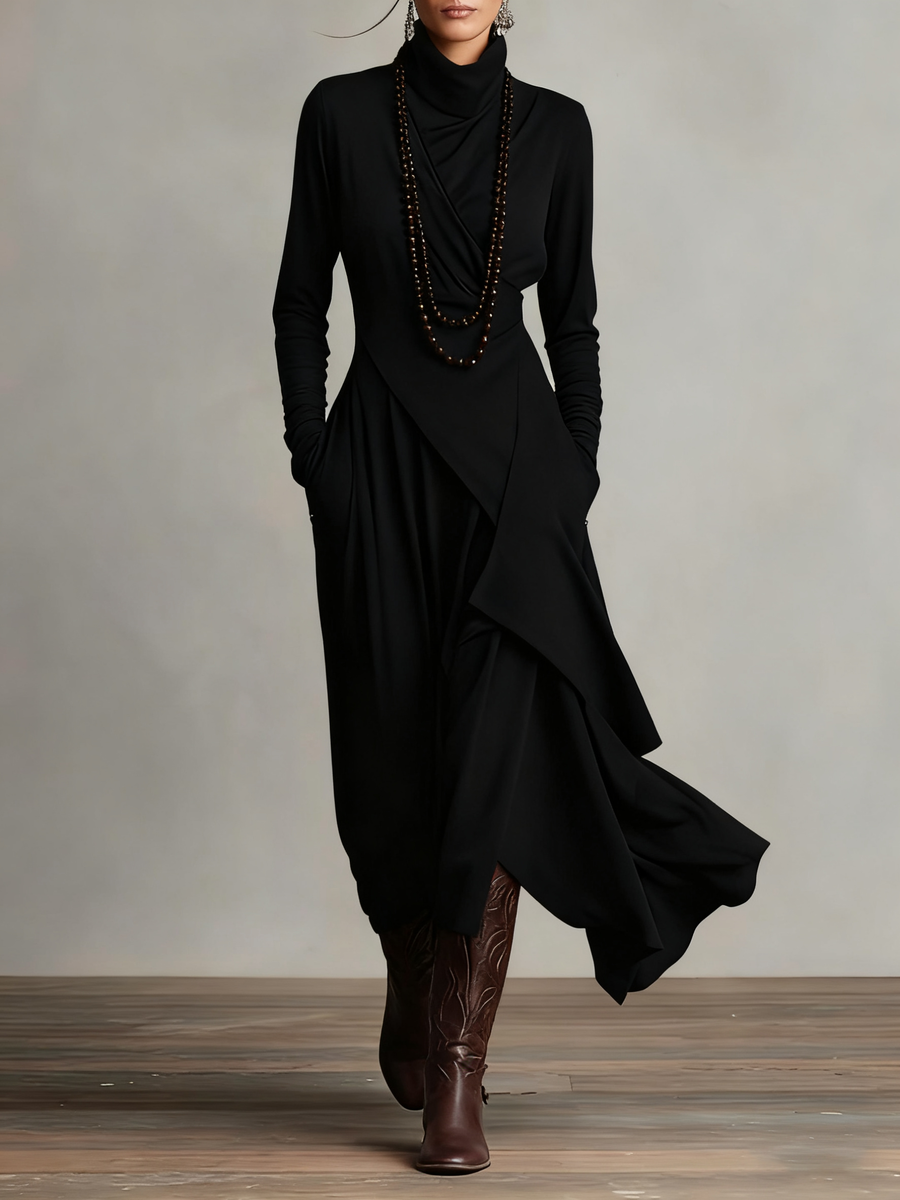 Isadora | Draped Maxi Dress