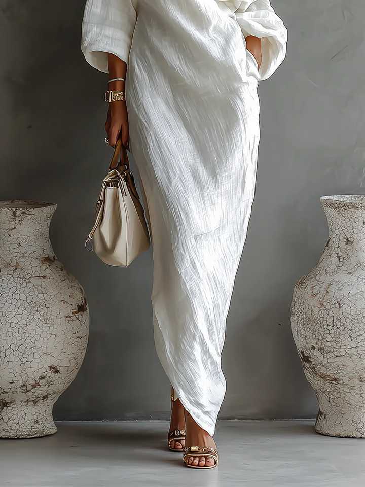 Cosima | Elegant Asymmetrical Maxi Dress