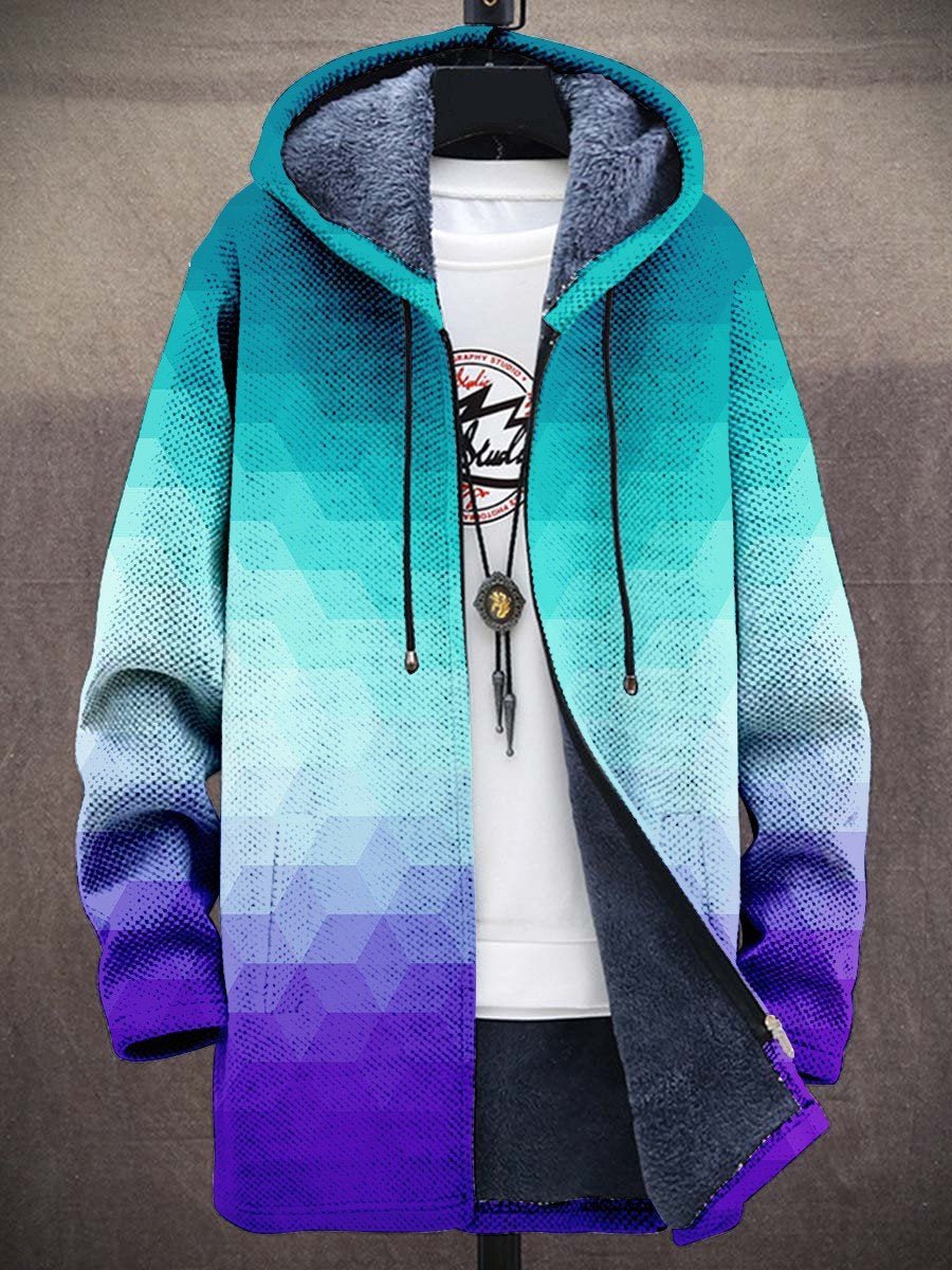 Bennett | Hooded Gradient Cardigan