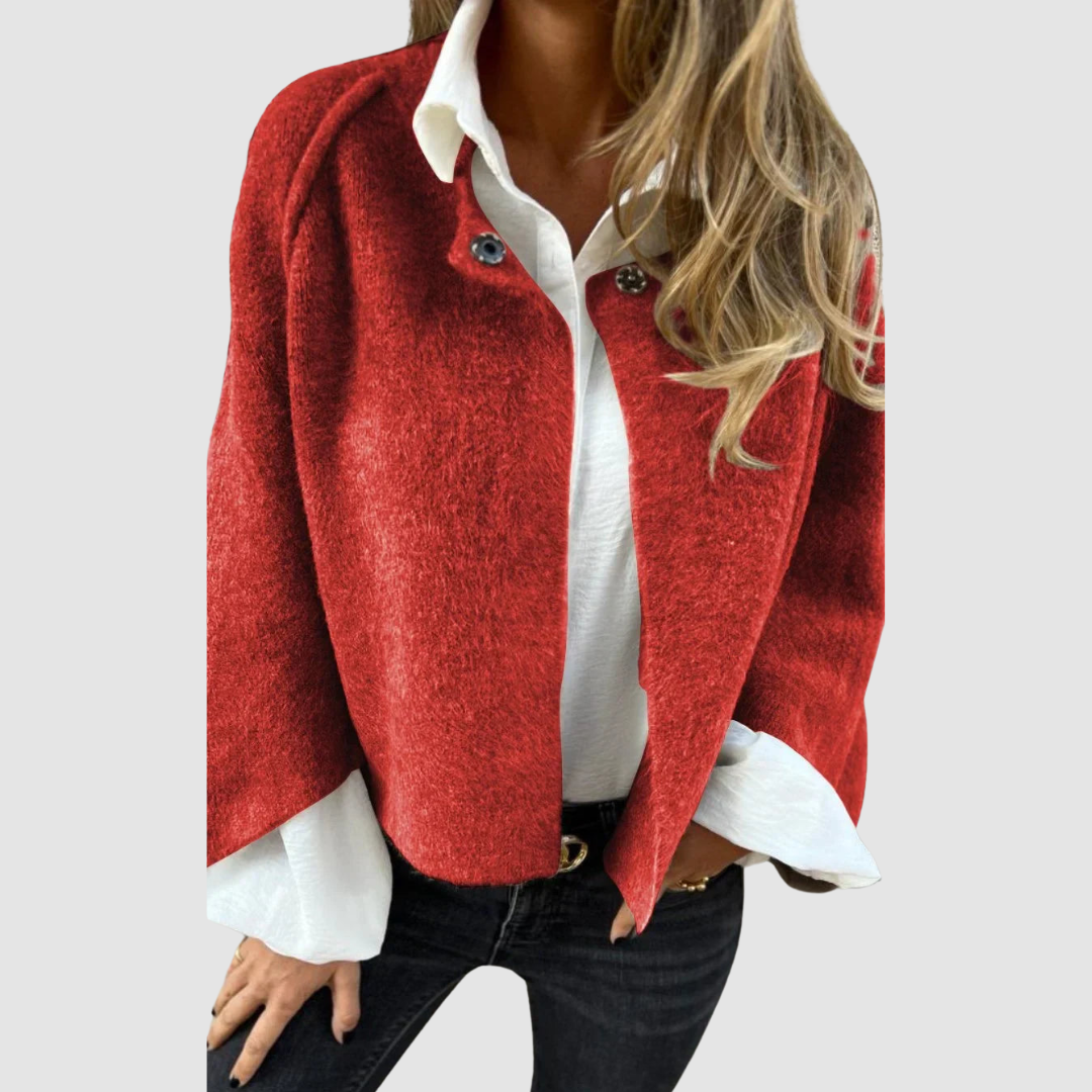 Charlotte | Cozy Open-Front Jacket