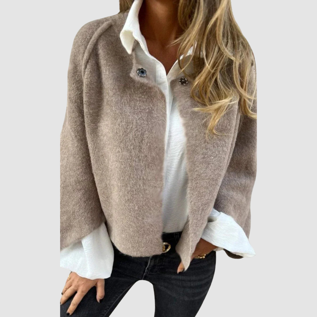 Dahlia | Soft Cropped Spring Coat