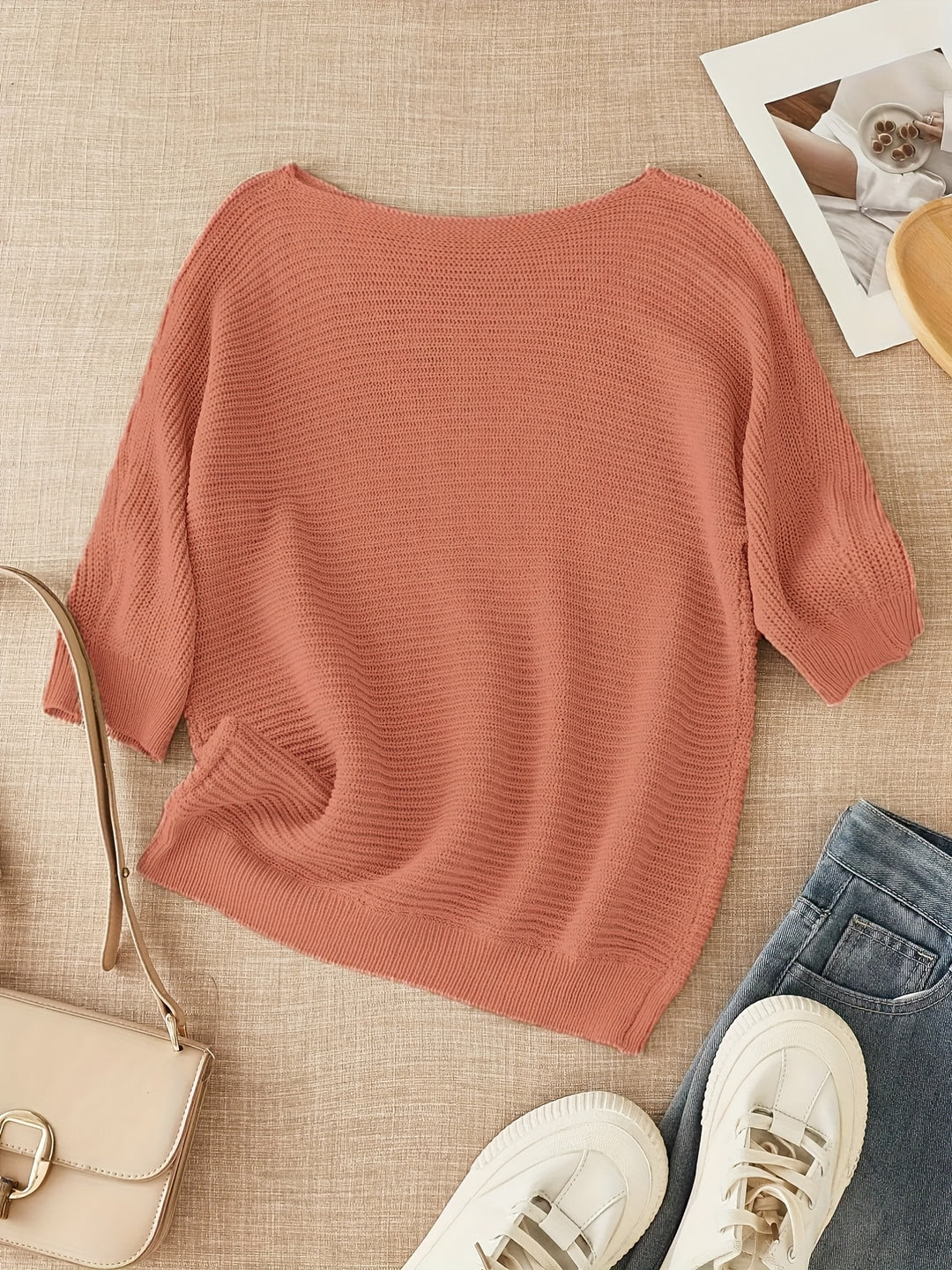 Faye | Relaxed Textured Sweater