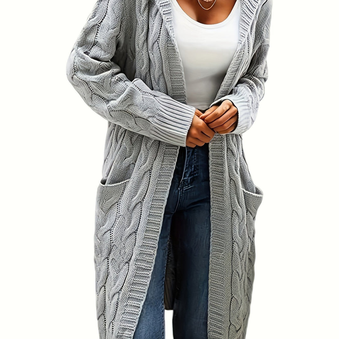 Nadine | Textured Longline Cardigan