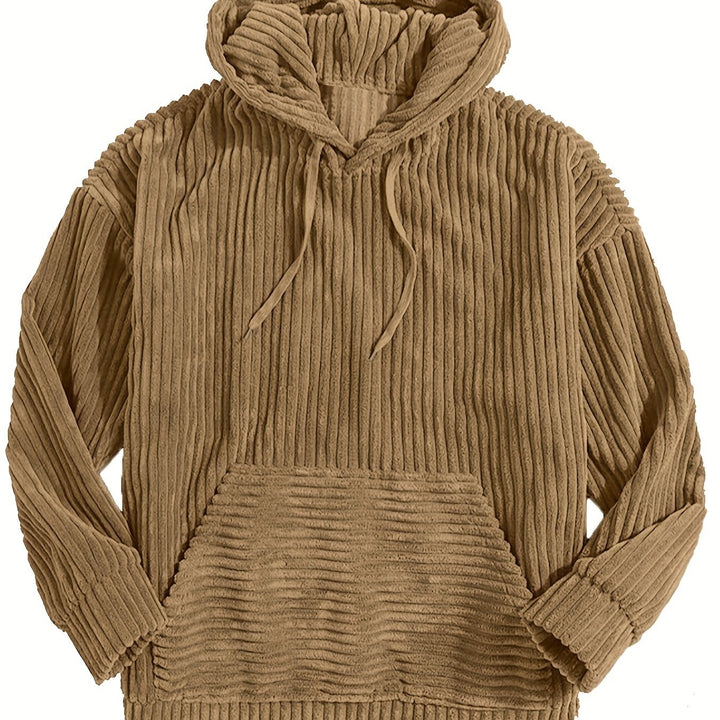 Callan | Relaxed Ribbed Hoodie