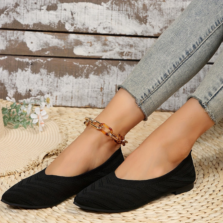 Diane | Pointed-Toe Ballet Flats