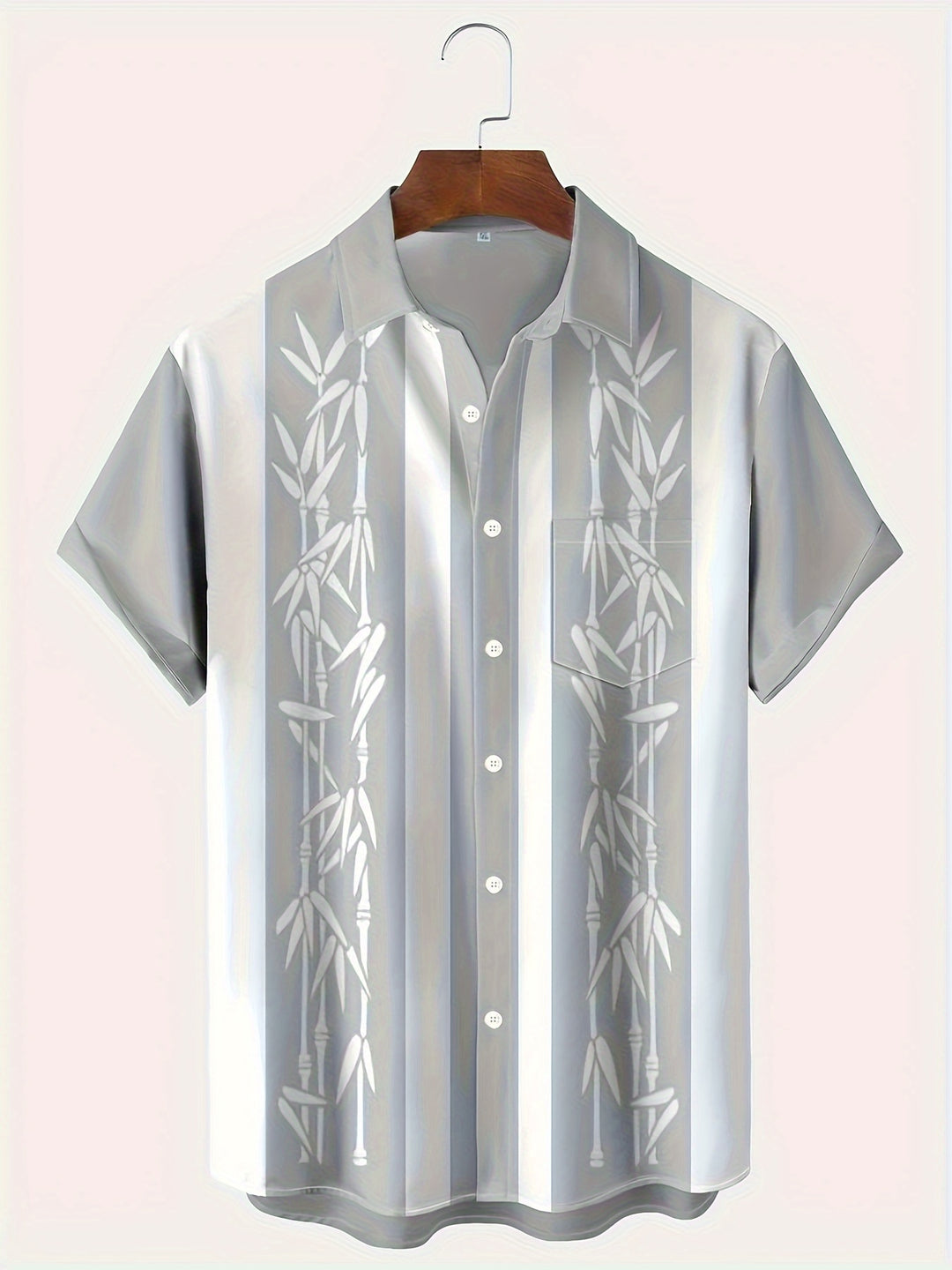 Kellan | Men's Hawaiian Color-Block Short Sleeve Shirt