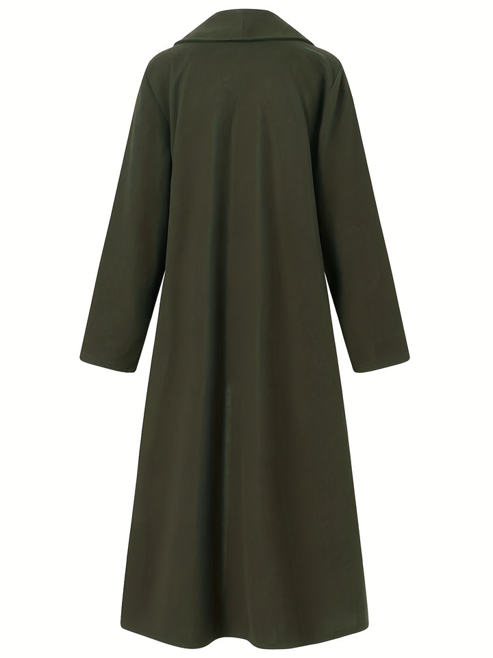 Eleonora | Draped Longline Coat