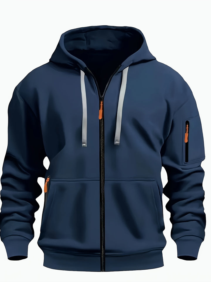 Nolan | Zip-Up Hooded Jacket