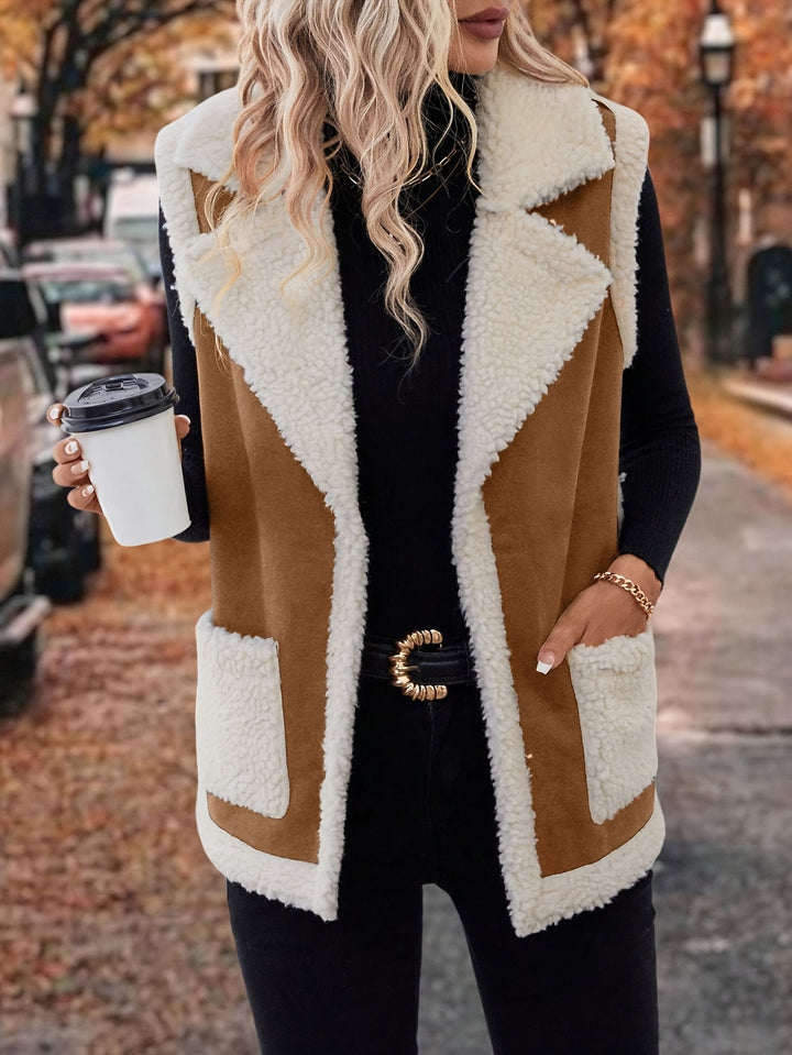 Hattie | Cozy Lapel Vest