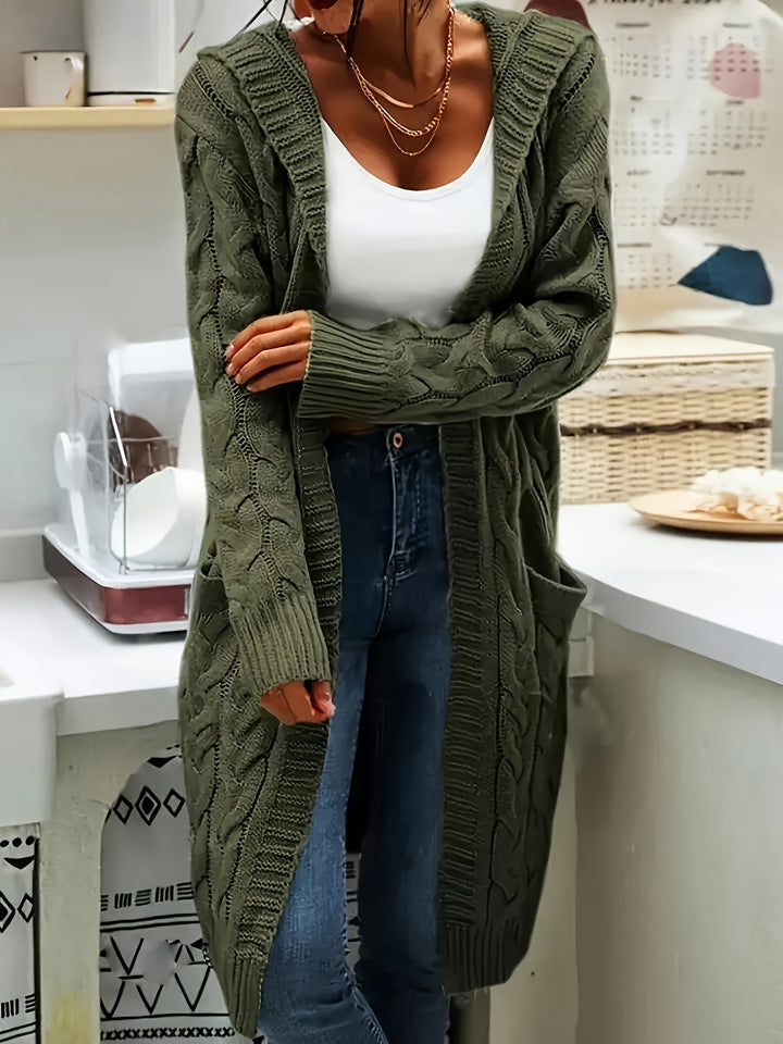 Nadine | Textured Longline Cardigan