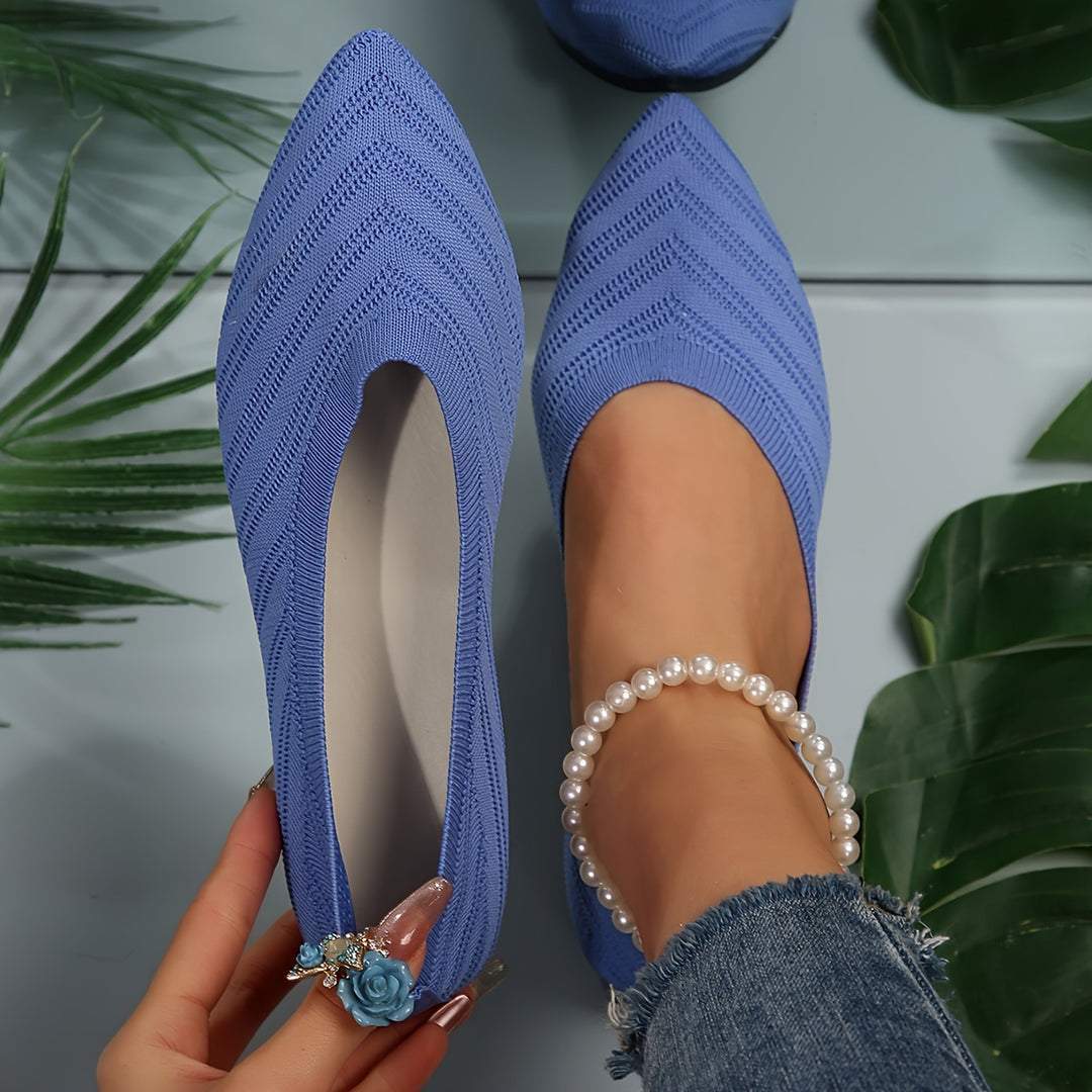 Diane | Pointed-Toe Ballet Flats