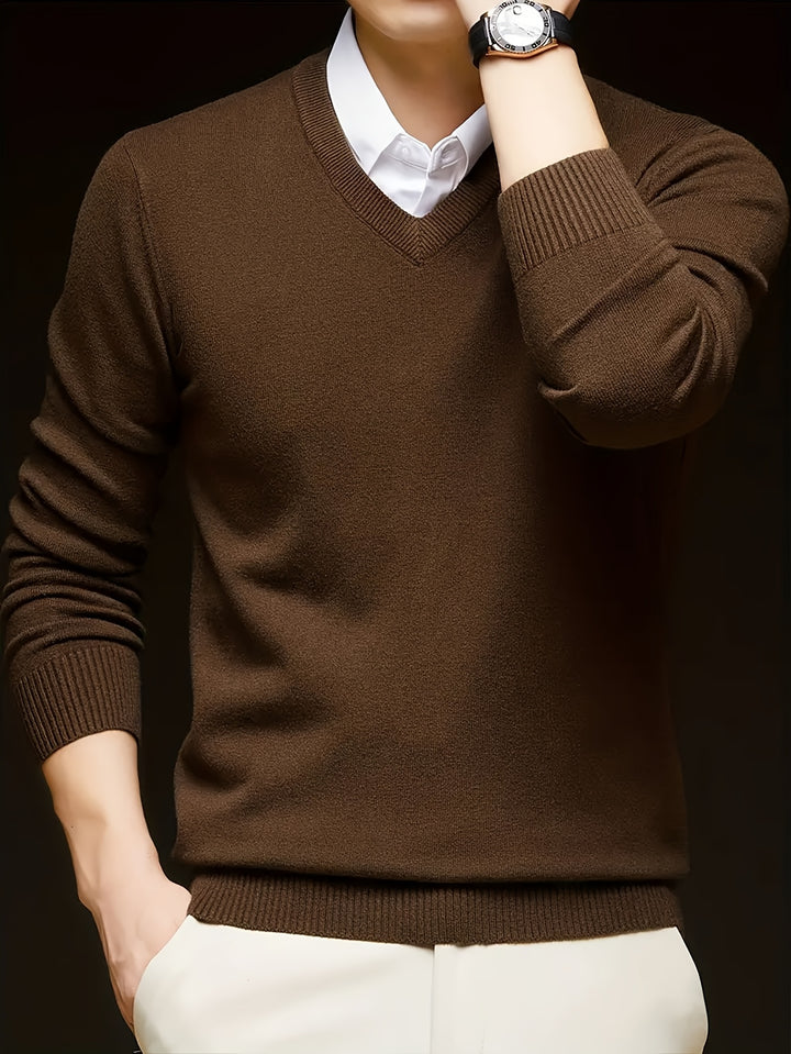 Theodore | Refined V-Neck Sweater