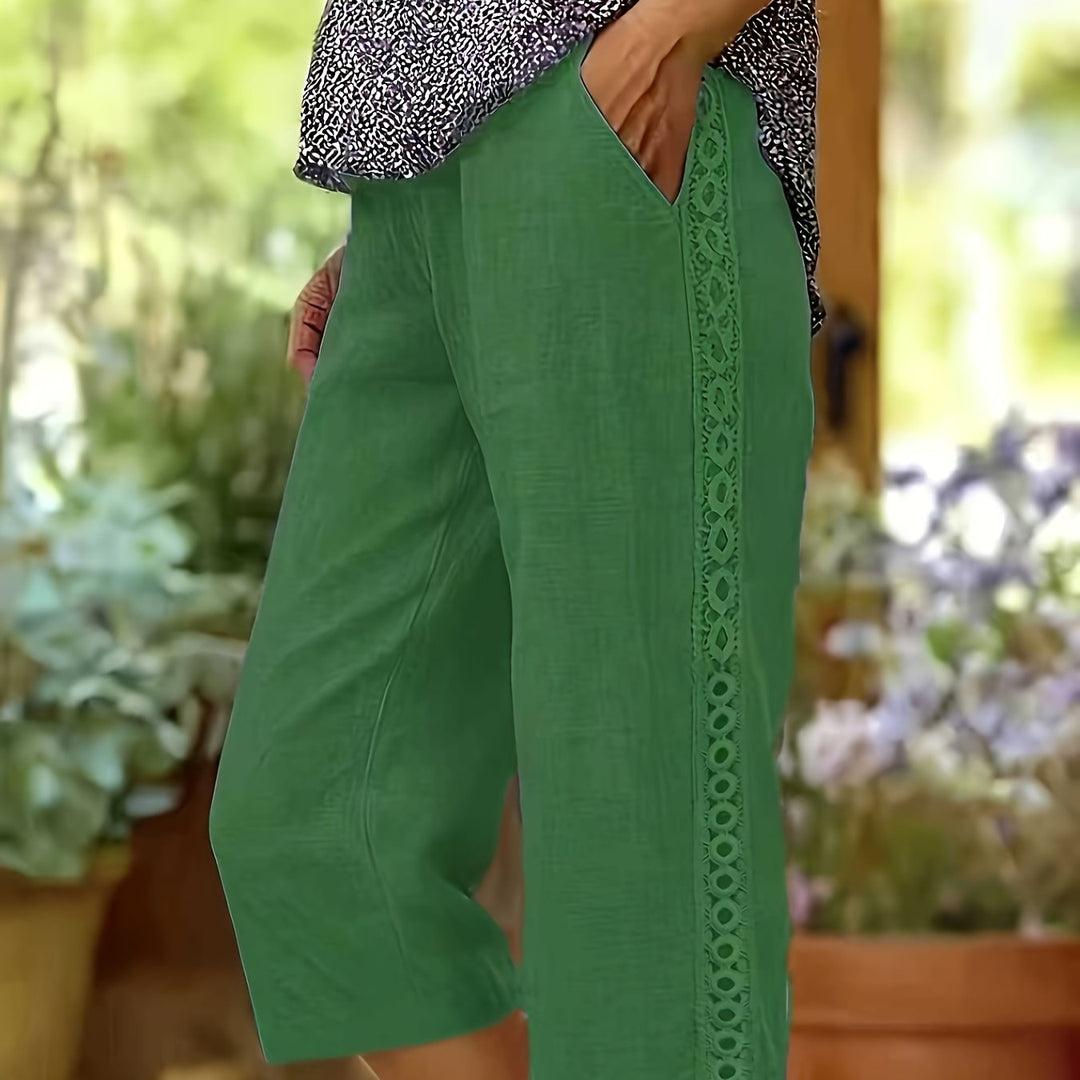 Helena | Refined Wide-Leg Pants