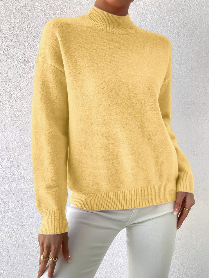 Juniper | Relaxed Mock Neck Sweater