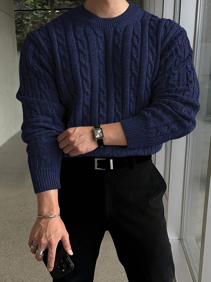 Graham | Cable-Knit Pullover Sweater