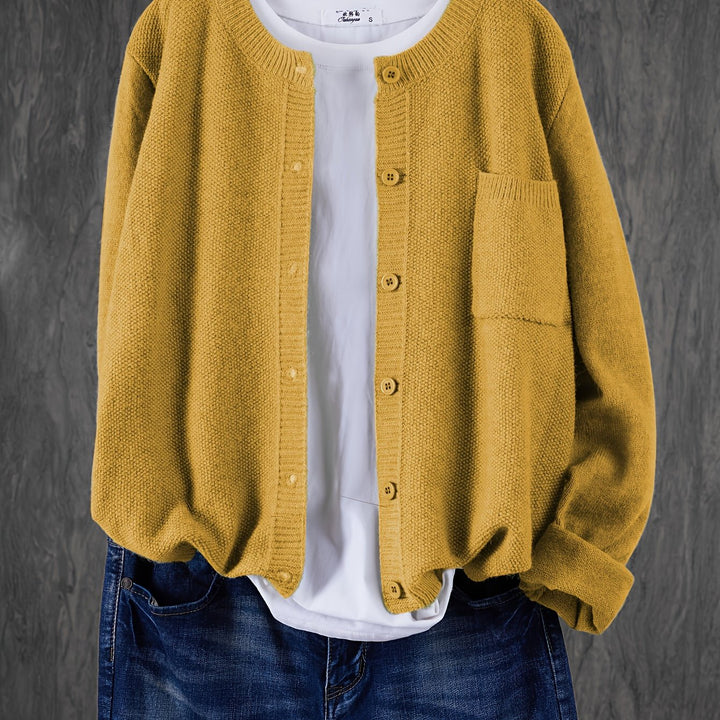 Katherine | Relaxed Button-Front Cardigan