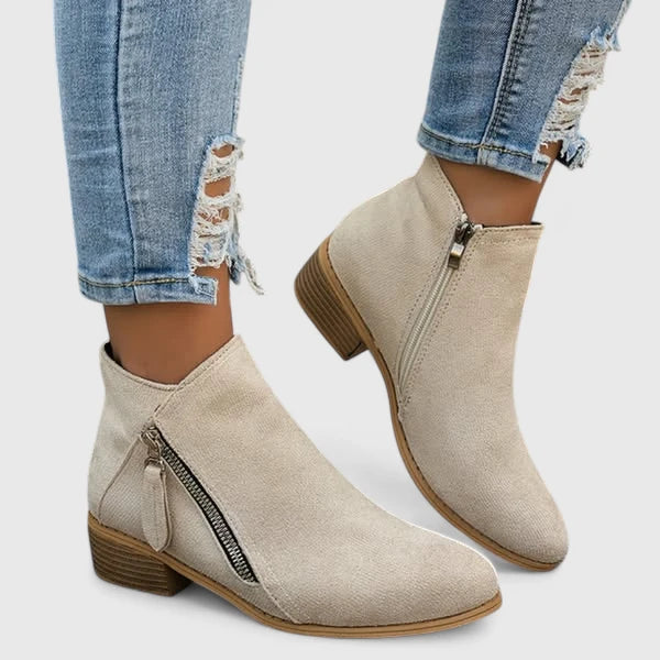 Blakely | Comfort Side-Zip Ankle Boots