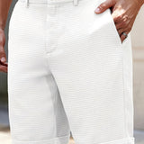 Camden | Textured Tailored Shorts