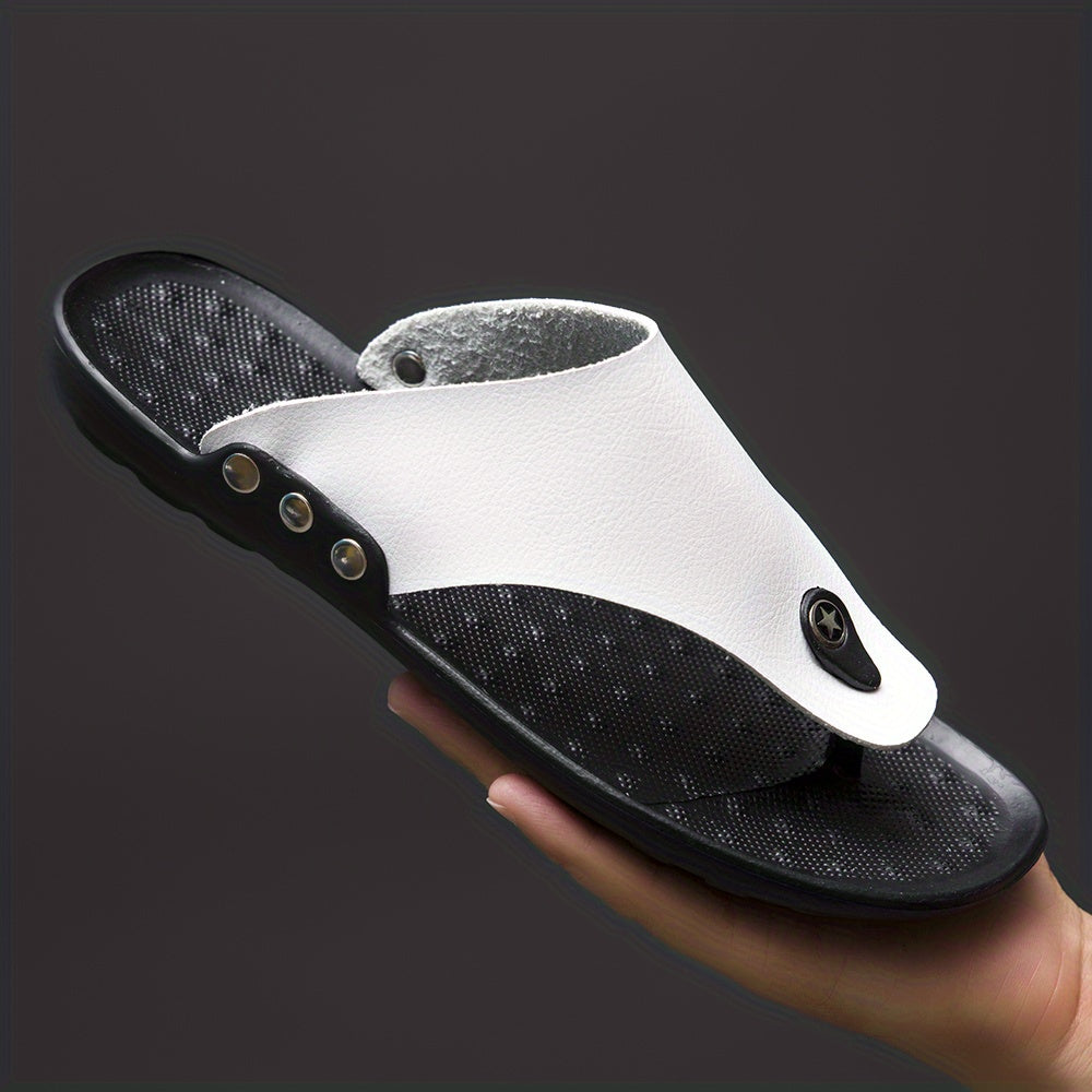 Rhodes | Men's T-Strap Roman Sandals