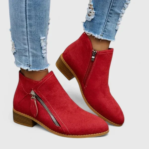 Blakely | Comfort Side-Zip Ankle Boots