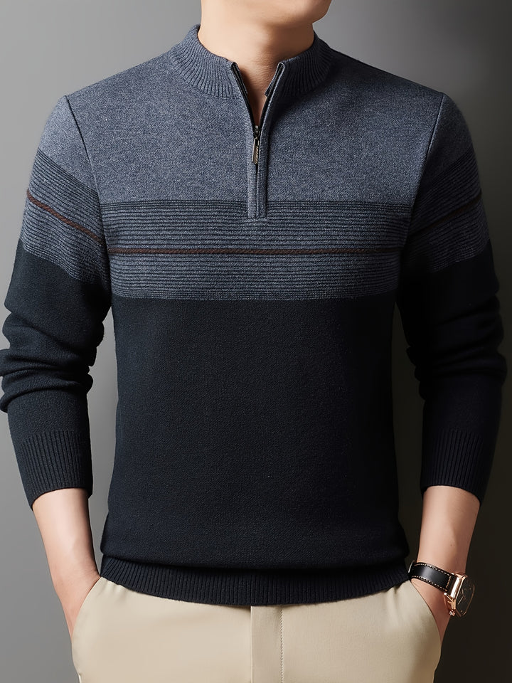 Barrett | Refined Quarter-Zip Sweater