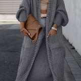 Charmaine | Longline Open-Front Cardigan