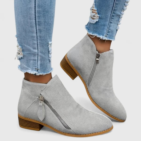 Blakely | Comfort Side-Zip Ankle Boots