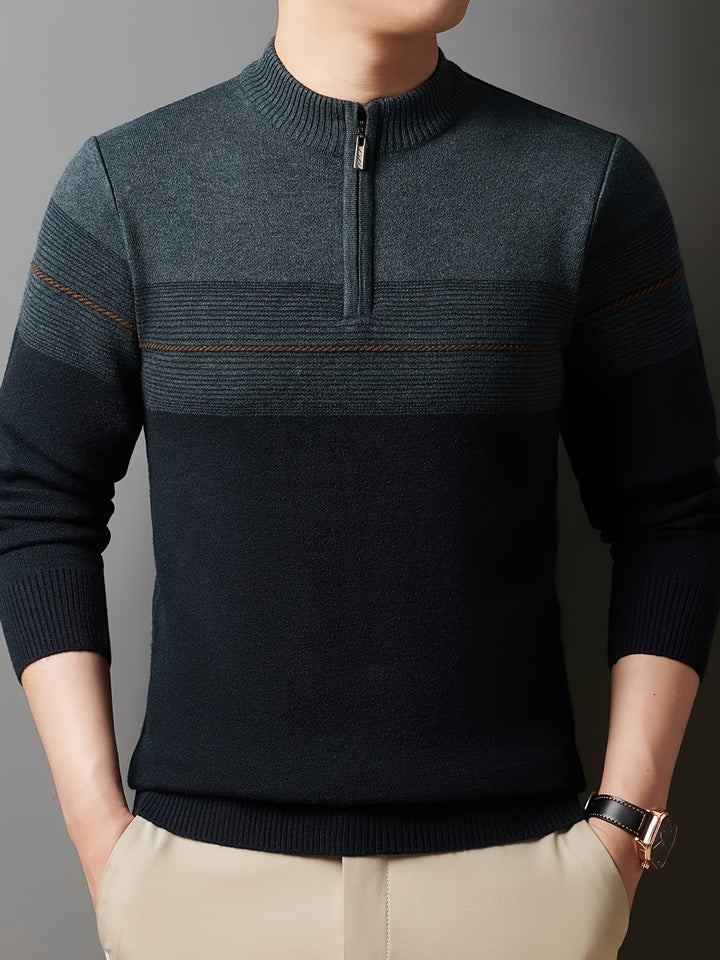 Barrett | Refined Quarter-Zip Sweater