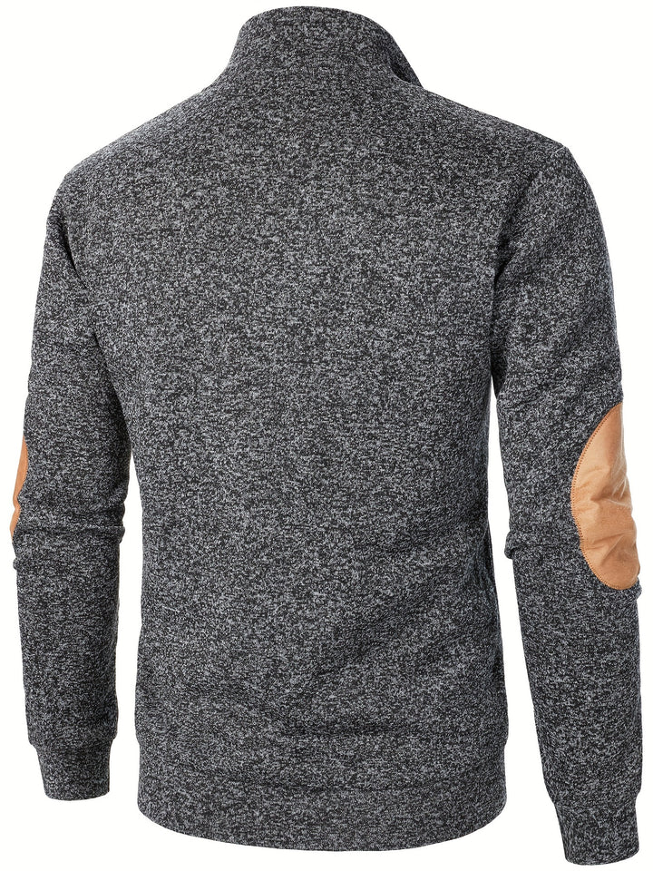 Gideon | Button-Placket Casual Sweatshirt
