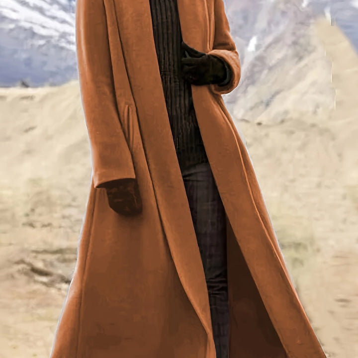 Eleonora | Draped Longline Coat