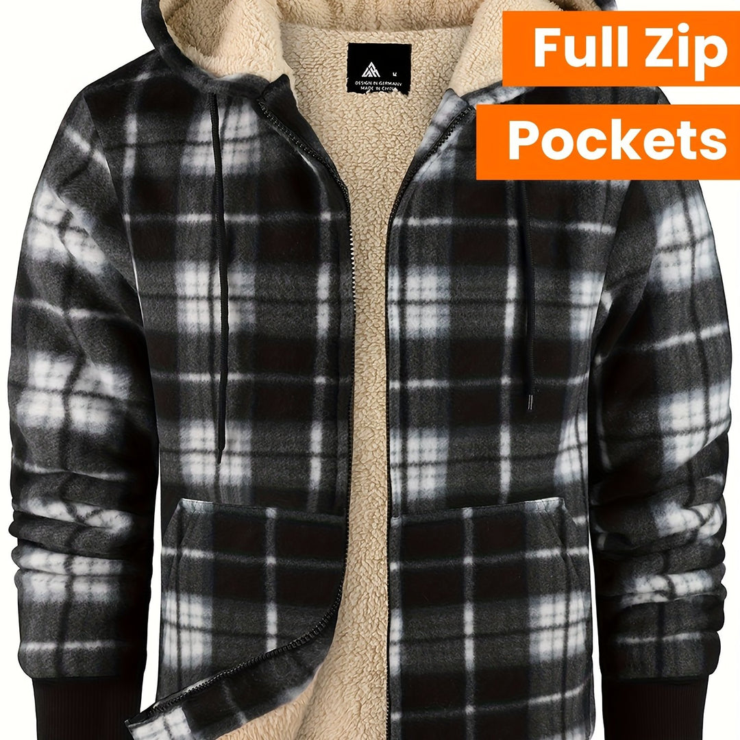 Graham | Cozy Hooded Zip Jacket