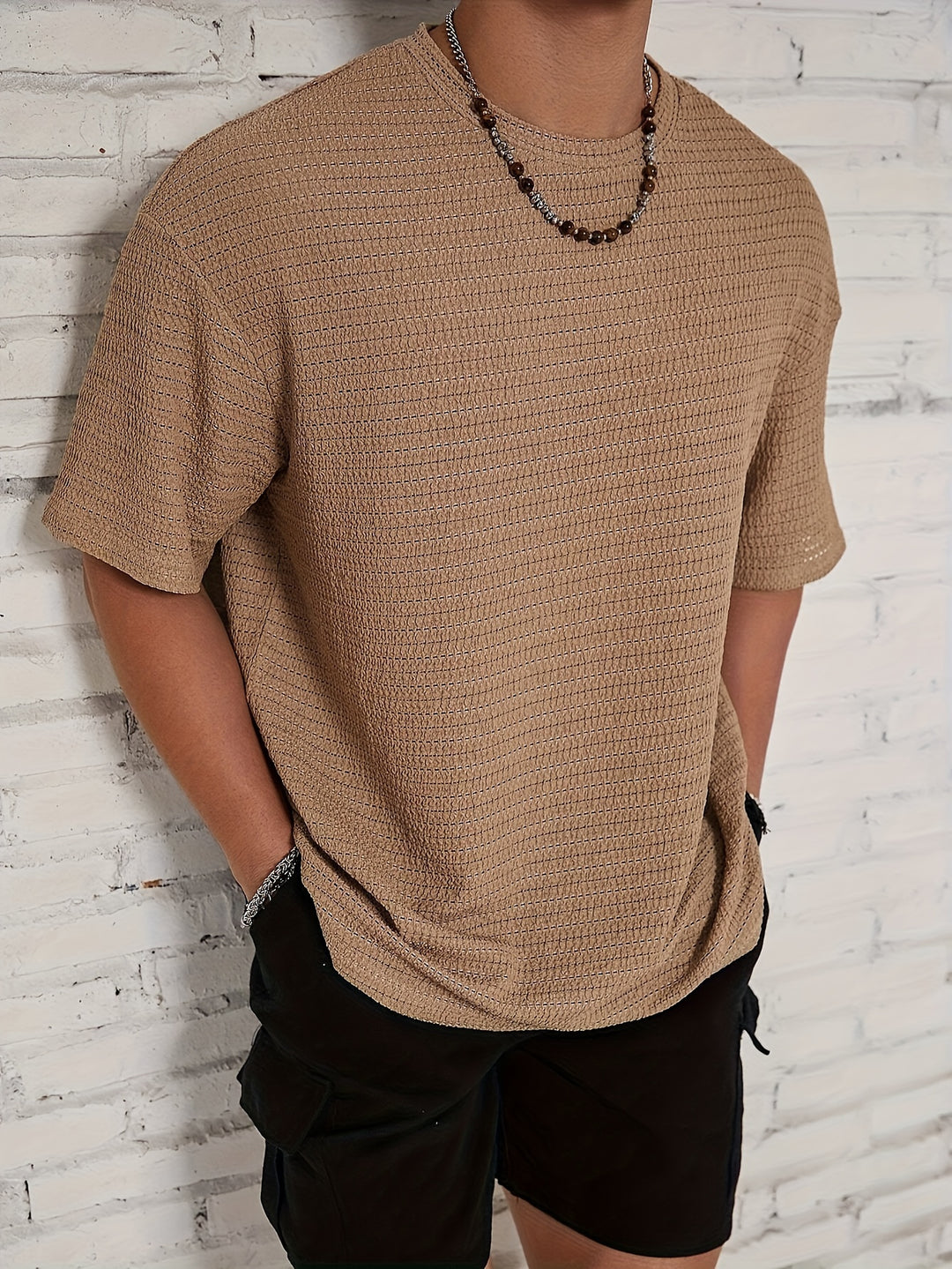 Drew | Men's Casual Crew Neck T-Shirt