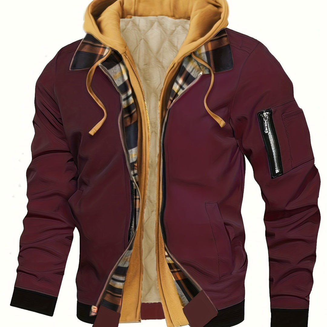 Colby | Cozy Hooded Zip Jacket