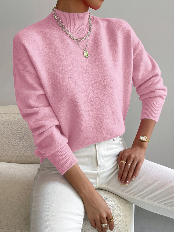 Juniper | Relaxed Mock Neck Sweater