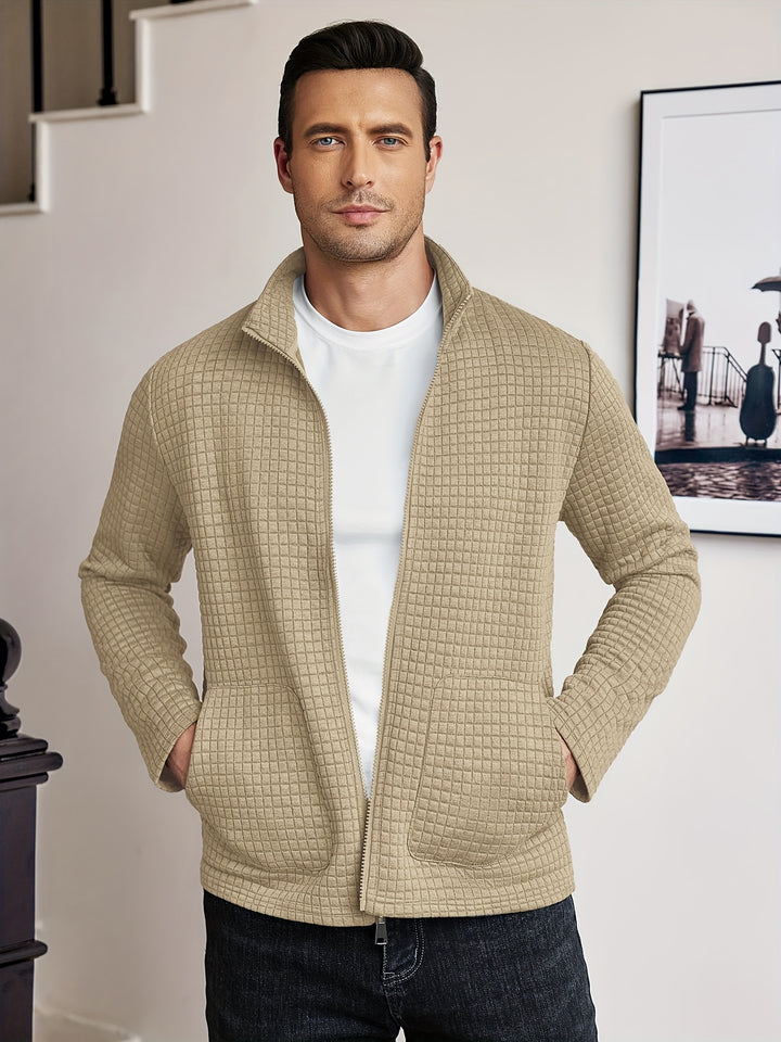 Lawrence | Textured Zip-Up Jacket