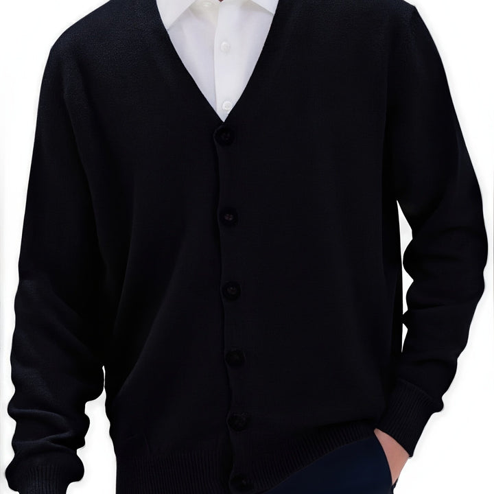 Theodore | Classic V-Neck Cardigan