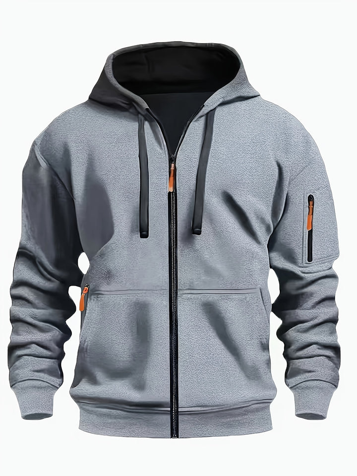 Nolan | Zip-Up Hooded Jacket
